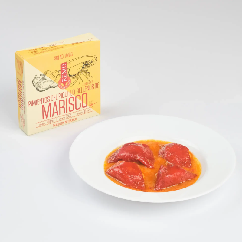 Pimentos Piquillo recheados com marisco 265 g