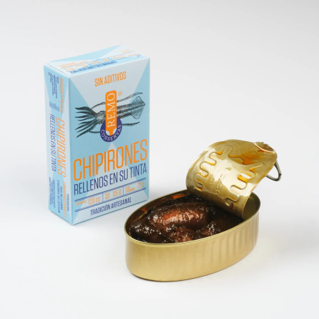 Lulas recheadas com a sua própria tinta 115 g