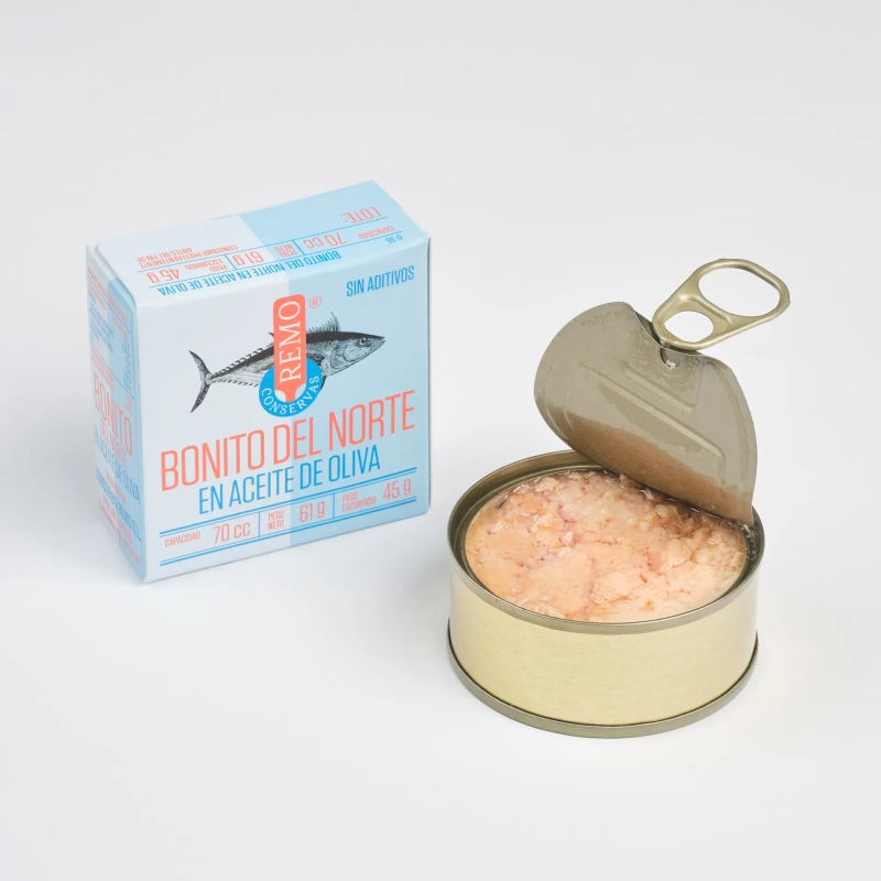 Caja de Bonito del Norte en aceite de oliva 61 g