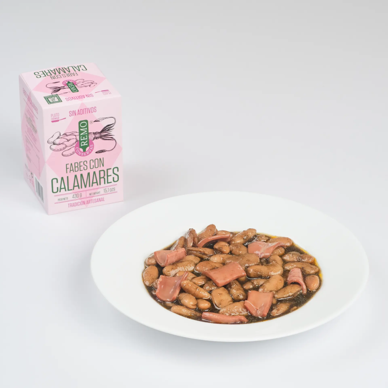 Caja de Fabes con Calamares 430 g