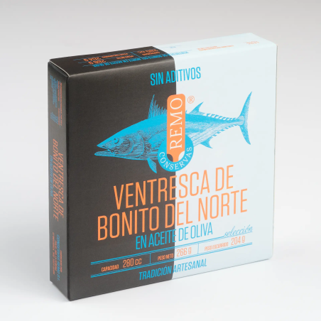 Ventresca de Bonito del Norte en aceite de oliva 266 g
