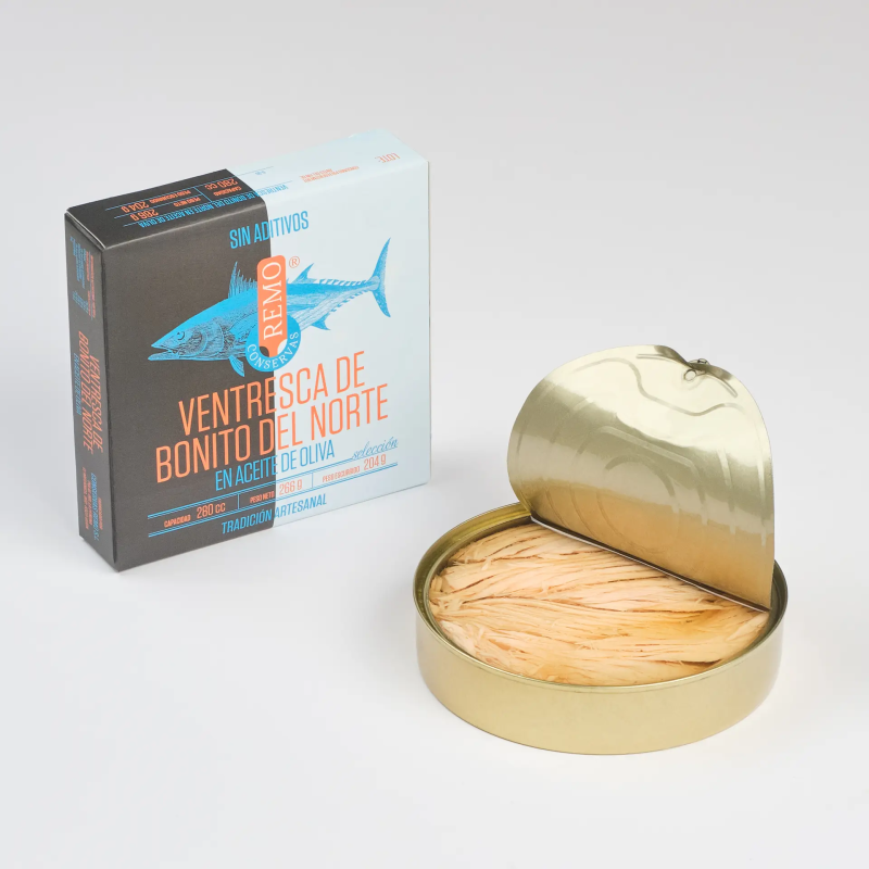 Ventresca de Bonito del Norte en aceite de oliva 266 g