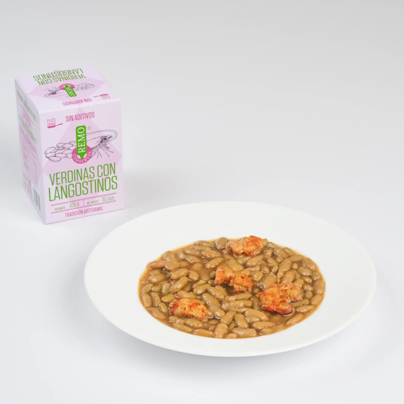 Verdinas com Camarão 430g