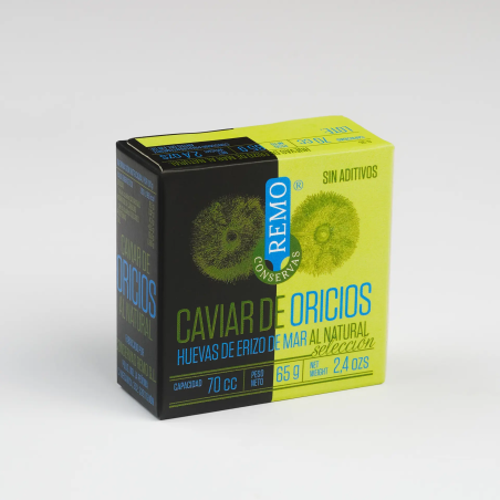 Caviar de Oricios (Erizo de Mar) al natural 65 g